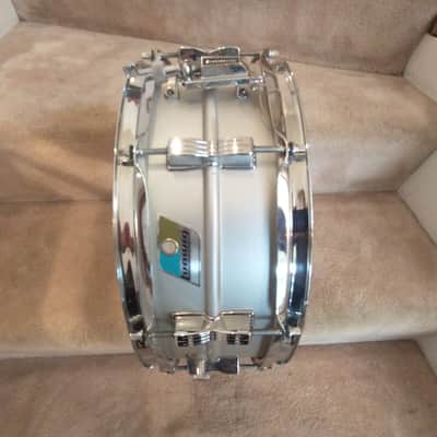 Ludwig Vintage Acrolite Aluminum Snare Drum, B/O Badge 1970s - 100% Original! image 6