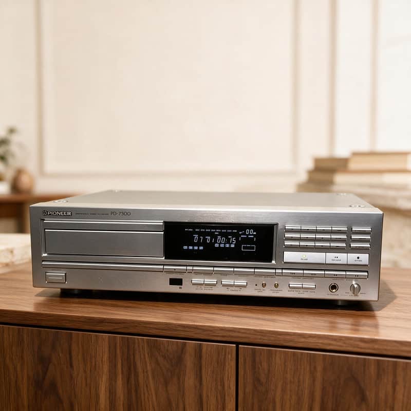 Pioneer PD-7300 Rare Vintage MINT CD Player Stereo Hi-Fi DAC PCM58 Warranty