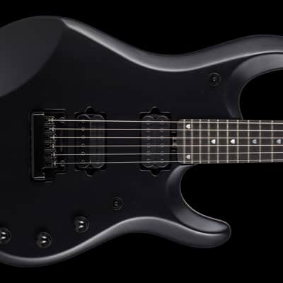 Music Man USA John Petrucci JP6 Piezo SBK - Stealth Black - JP Inlays image 4