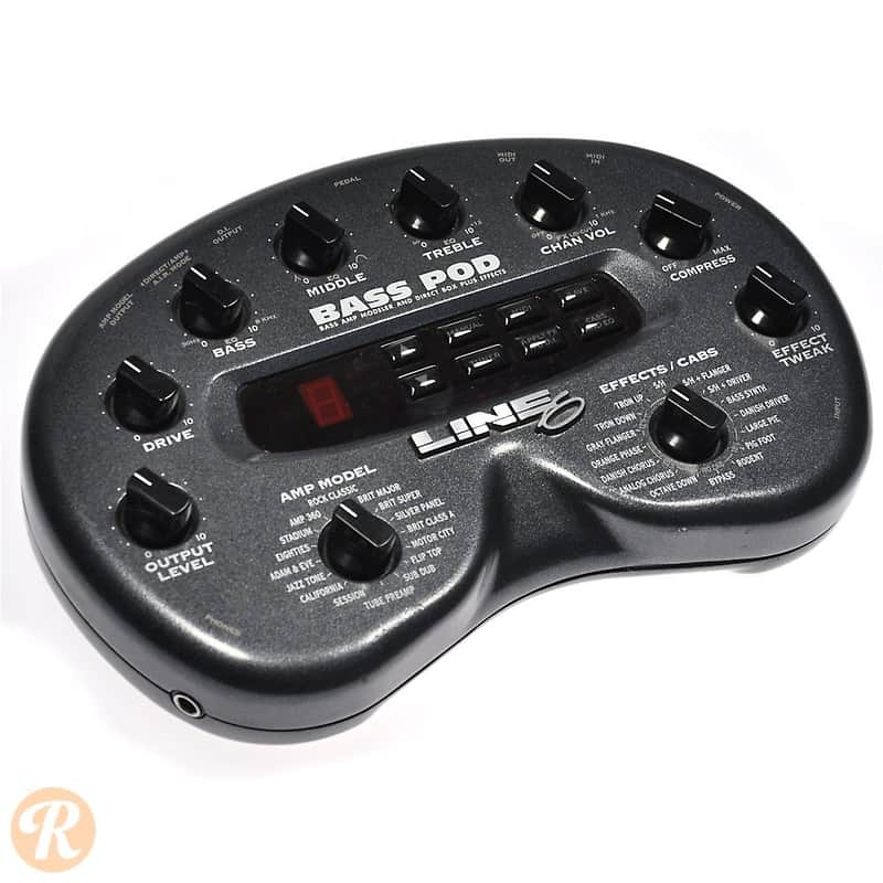 Line 6 Bass POD Multi-Effect and Amp Modeler image 2
