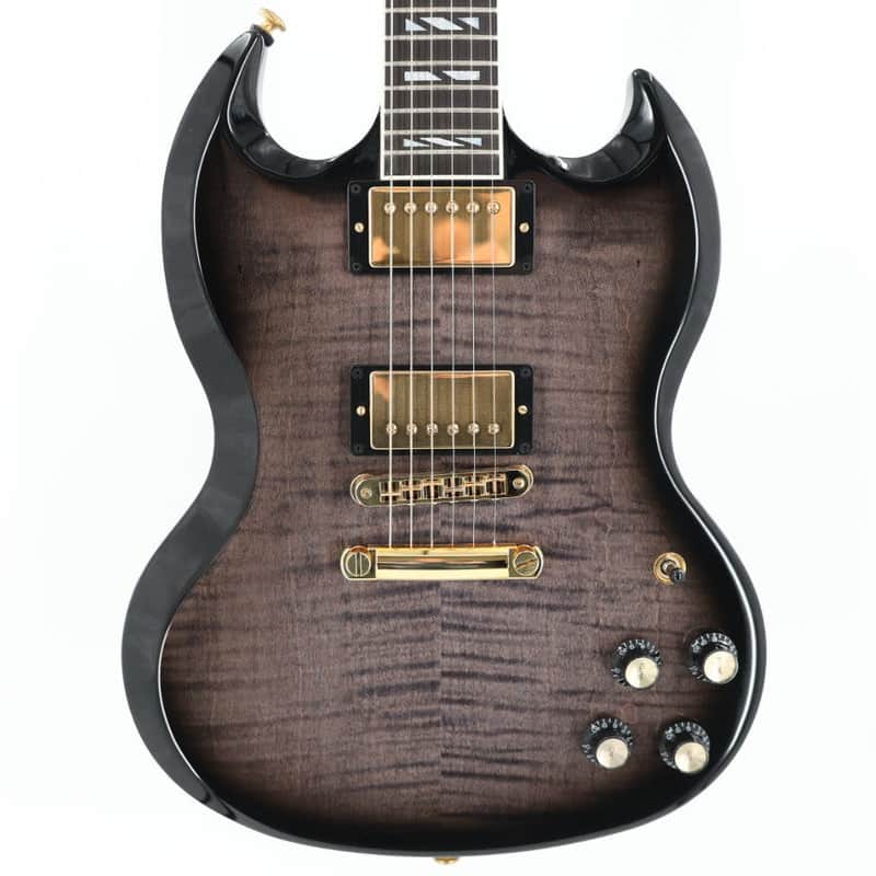 Gibson SG Supreme Guitar - Translucent Ebony Burst image 1