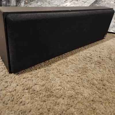Polk Polk CS 100 Channel Speaker 2001 - Black wood cabinet image 2