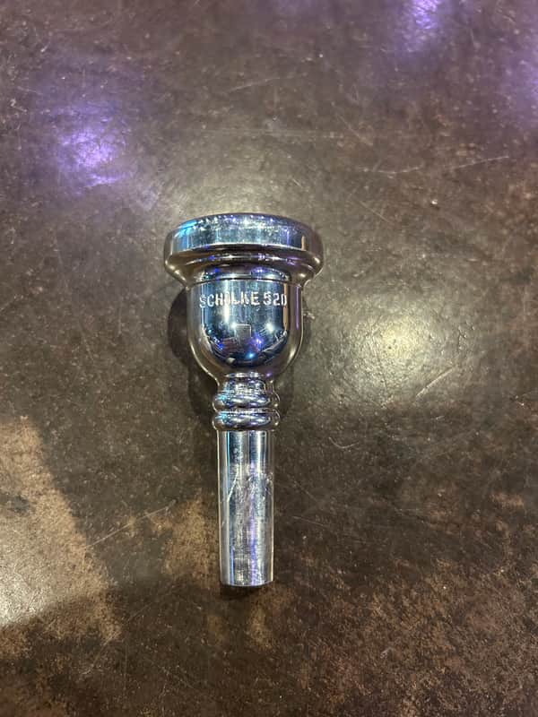 Schilke 52d Euphonium/Trombone Mouthpiece - Silver plated image 1