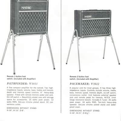 Vox Catalogue 1968 image 2