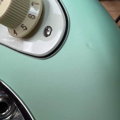Fender American Performer Stratocaster HSS with Maple Fretboard 2018 - Present - Satin Surf Green image 5