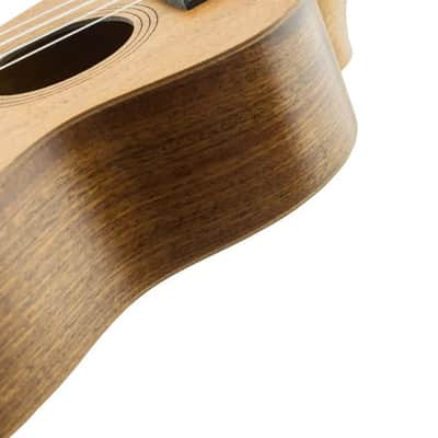 Vault UK-100 Arched Back Concert Ukulele w/ Gig Bag image 6