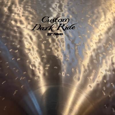 Zildjian 22" K Custom Dark Ride Cymbal 1995 - Present - Traditional Bild 2
