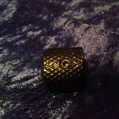 1990s Ibanez Black Set Screw Knob 1x image 2
