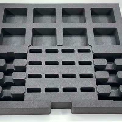 Custom Foam Insert for Rack Drawer fits Shure Axient Digital ADX1 Wireless Bodypack SB910 Battery image 2