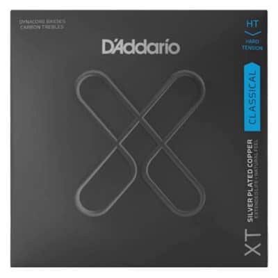 D'Addario XTC46FF, XT Classical Dynacore Carbon, Hard Tension Strings for Classical Guitar image 1