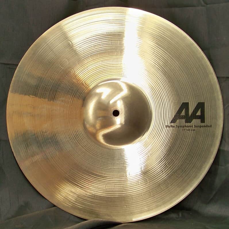 Sabian AA 17" Molto Symphonic Suspended Cymbal/Model # 21789B - 1153 Grams/NEW image 1