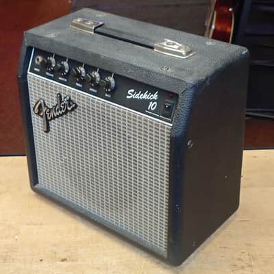 Fender Sidekick 10 10-Watt 1x6" Guitar Practice Amp 1983 - 1985 - Black image 5