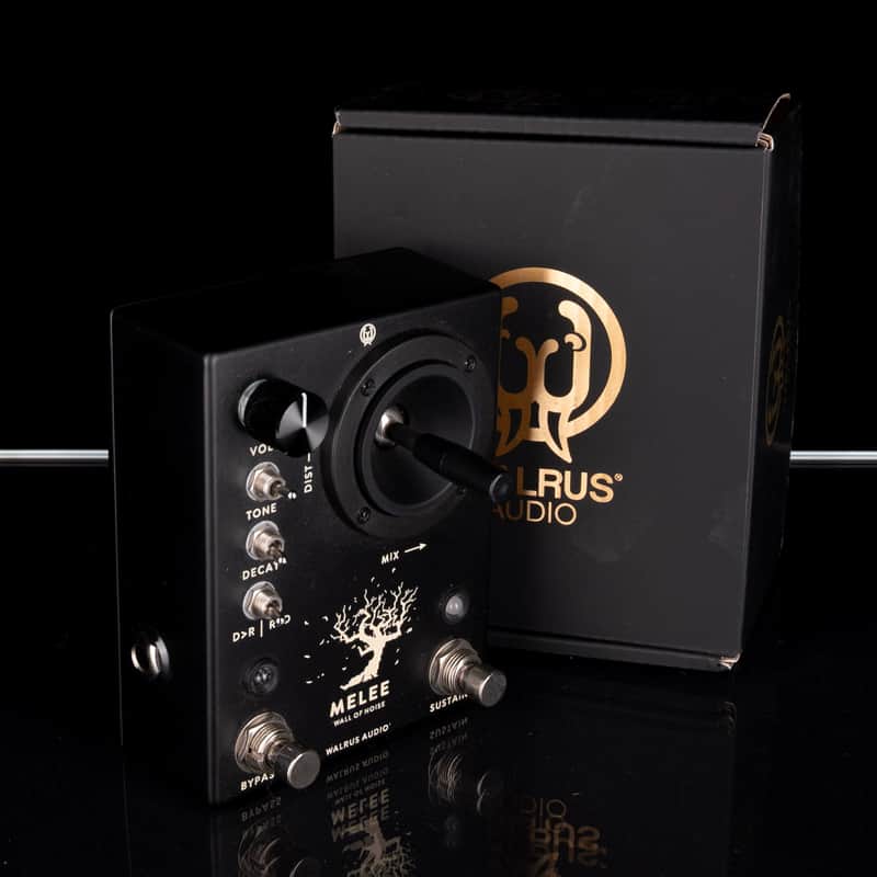 Used Walrus Audio Melee: Wall of Noise Black Pedal With Box image 1