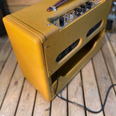 General Vintage Tone Tweed Deluxe amp Custom 16 hand wired 1957 NOS charged 5e3 Tweed image 9