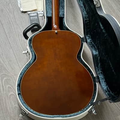 King Snake Muddy Thinline Archtop Poison Burst High-End Made in Japan image 9