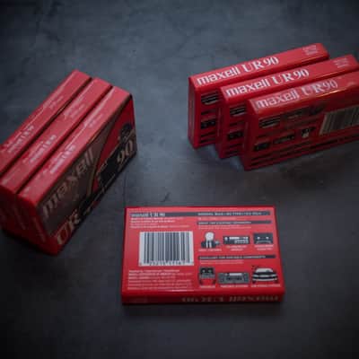 Maxwell UR 90 Cassettes (7x) NOS 1990s - Factory Sealed image 2