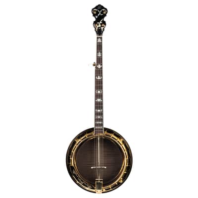 Ortega OBJ850-MA Falcon Series Solid Flamed Maple Resonator Hard Maple Neck 5-String Banjo w/Gold Hardware & Gig Bag image 3