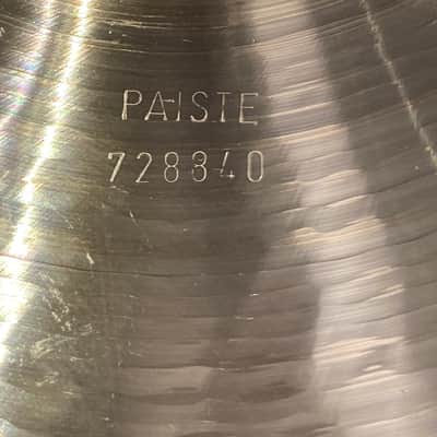 David Garibaldi's Tower of Power, Paiste 16" 3000 Power Crash Cymbal, 1,250g Late 1980's image 8