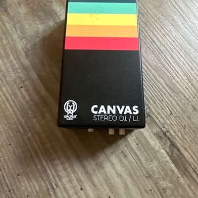 Walrus Audio Canvas Stereo Dual Line Isolator Direct Box 2022 - Present - Black w/ Rainbow Graphic image 2
