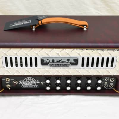 Mesa/Boogie Badlander 100 Watt All Tube Amplifier Head - Wine Taurus image 2