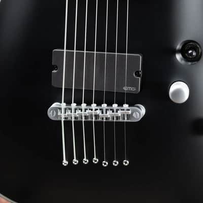 Schecter Damien Platinum-7 7-String Electric Guitar - Satin Black image 11