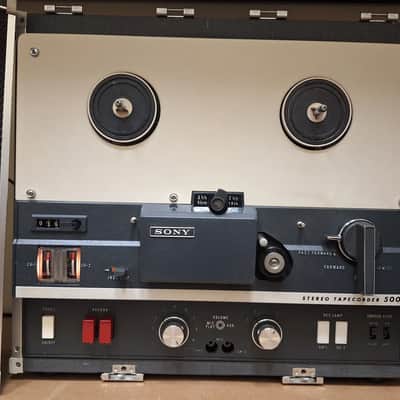 Sony Stereo Tapecorder 500A Tube Preamp image 2