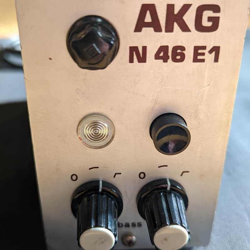 Vintage 1970's AKG N 46 E1 Phantom Power Supply Made in Austria image 1