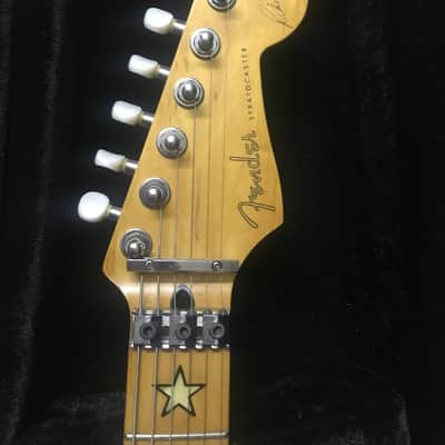 Fender Richie Sambora Signature Cherry Sunburst Japan //// free   many stuffs image 4
