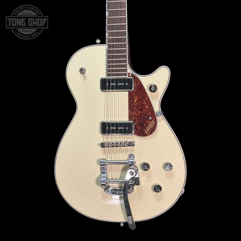 Used Gretsch G5210T-P90 Electromatic Jet Vintage White w/Bigsby TFW3337 image 1