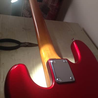 Phantom guitars bass Red 1980's rare image 14
