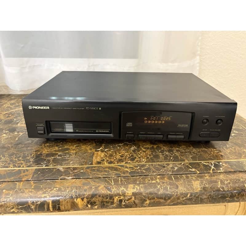 Pioneer PD-M403 Multi-Play Compact Disc CD Player With 6 CD Cartridge -TESTED✅ Pioneer PD-M403 Multi-Play Compact Disc CD Player With 6 CD Cartridge -TESTED✅