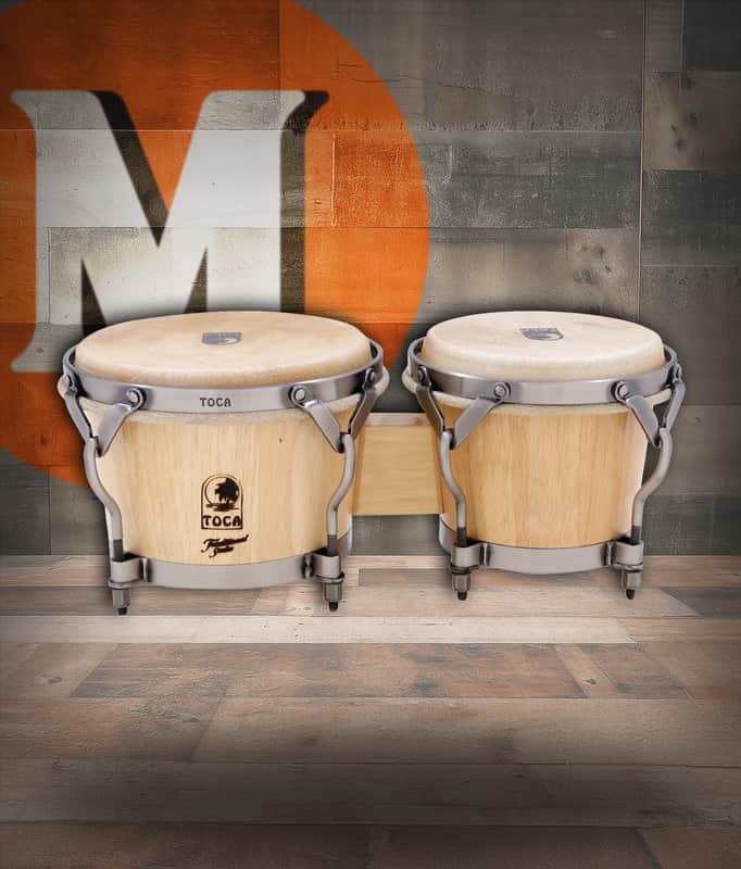 Toca Traditional Bongos - Natural (3900T) image 1
