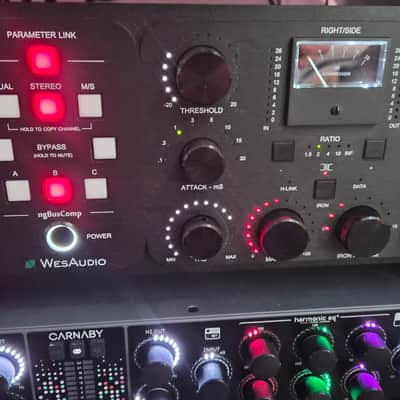 WesAudio ngBusComp Stereo Bus Compressor with Digital Recall 2020 - Black image 2