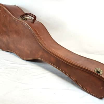Vintage 1960s Kay K-7020 Concerto Classic Nylon-String Guitar w/ Alligator Chipboard Case image 16