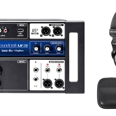 Soundcraft Ui12 12 Input Digital Mixer w/Wifi+App Control+Recording+Headphones image 13