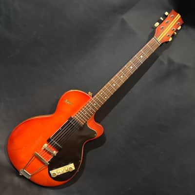 Hofner Colorama II Model 444 - All Original - Black Bar Pickups - Clean Player - Lightweight - Chipboard Case - 1959 image 3