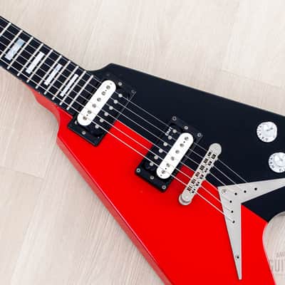 2015 Dean Custom Shop USA Michael Schenker Red Black Flying V, Signed 1 of 50 w/ Case, CoA, Tags image 7