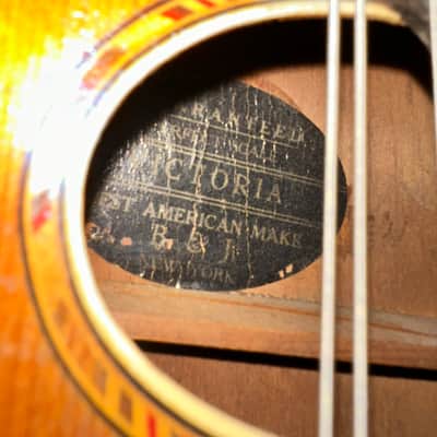 Buegeleisen & Jacobson (B&J) Victoria mandolin 1880 to 1925 image 4