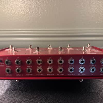Carl Martin Octa-Switch III 2010s - Red image 3