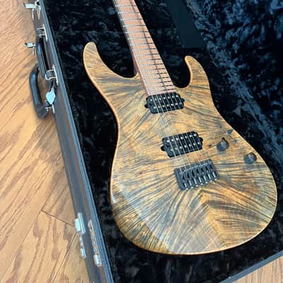Suhr Custom Modern 7 Waterfall Maple Burl image 1