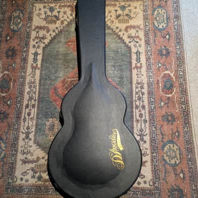 D'Angelico Excel EX-SS Semi-Hollow with Stop-Bar Tailpiece, Gold Hardware 2010s - Grey Black image 3
