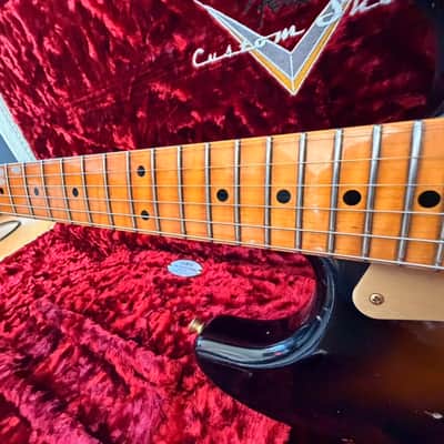 Fender Custom Shop '55 Reissue Stratocaster Relic (BKP Tryptich) image 7