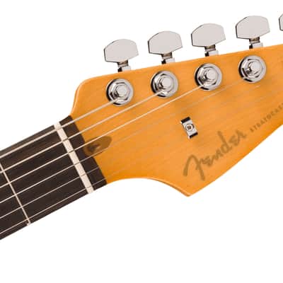 Fender American Ultra II Stratocaster Ebony Fingerboard - Texas Tea image 4