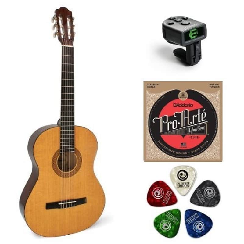 Hohner HC06 Full Sized Classical Nylon String Guitar image 1
