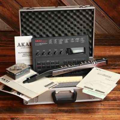 Akai EWI3000 w/ EWI3000m Analog Monophoinc Wind Synthesizer & Controller image 12