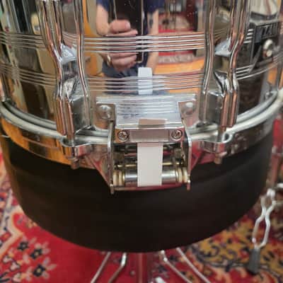 Tama Mastercraft Imperialstar 8056 14x6.5 10 Lug Snare Drum 1980s image 9