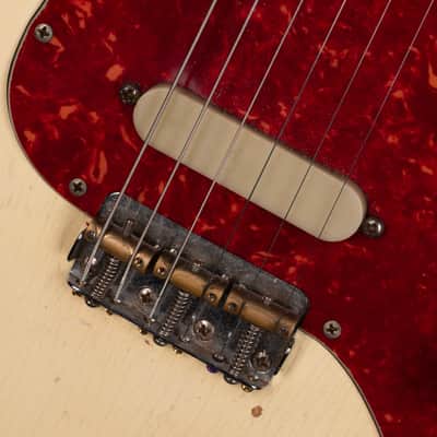 Vintage 1963 Fender Duo-Sonic Olympic White with OHSC image 4