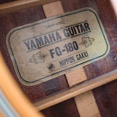 Yamaha FG-180 1966~ - Natural image 8
