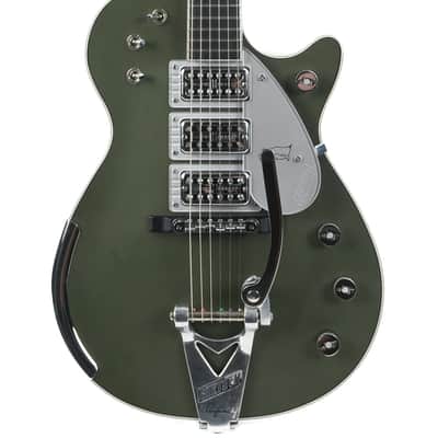 Gretsch Custom Shop G6134 CS Olive Drab Penguin Masterbuilt Stephen Stern 2020 image 2