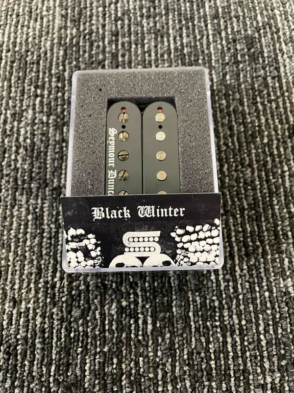 Seymour Duncan Black Winter Humbucker Bridge Pickup, Black - OPEN BOX image 1